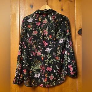 Floral Sheer Blouse